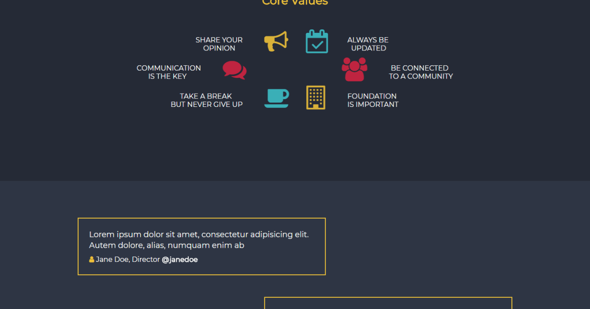 Politics / Services / Ecommerce / Landing Page - Politics Template 01