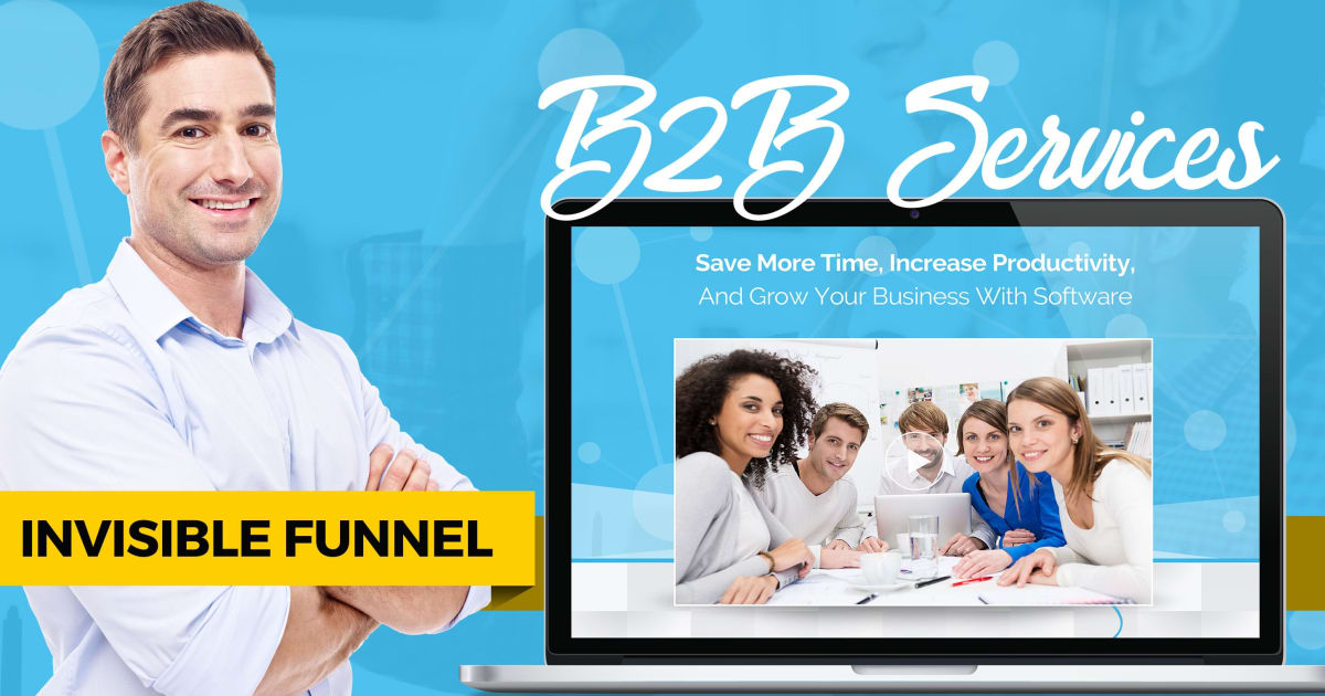 *Best Selling* B2B Services Invisible Funnel **BONUS** 3 Proven Email Sequences Included!!!