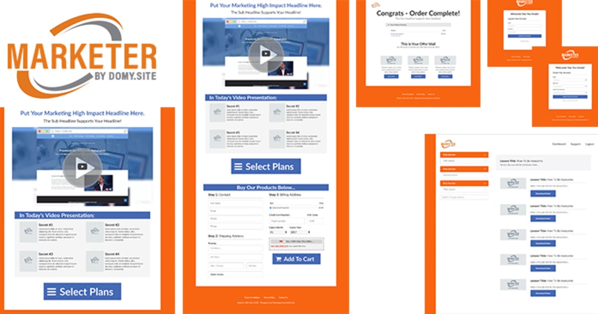 MARKETER :: Membership Funnels by FunnelsHelper.com