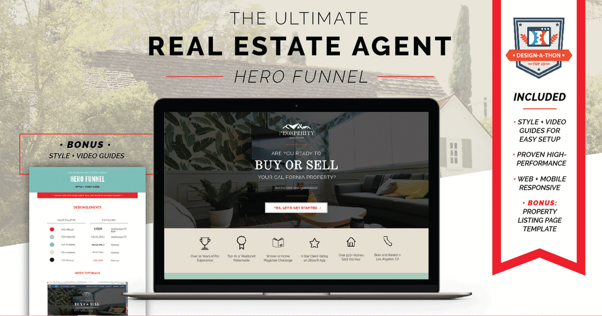 Hero Funnel // Real Estate Agents