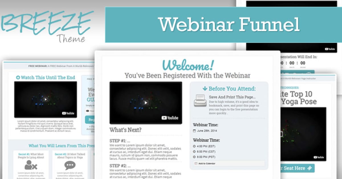 BREEZE | Webinar Funnel