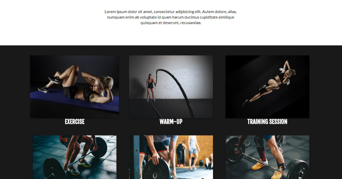 Fitness / Gym / Services / Opt-in / Landing Page - Health and Fitness Template 01