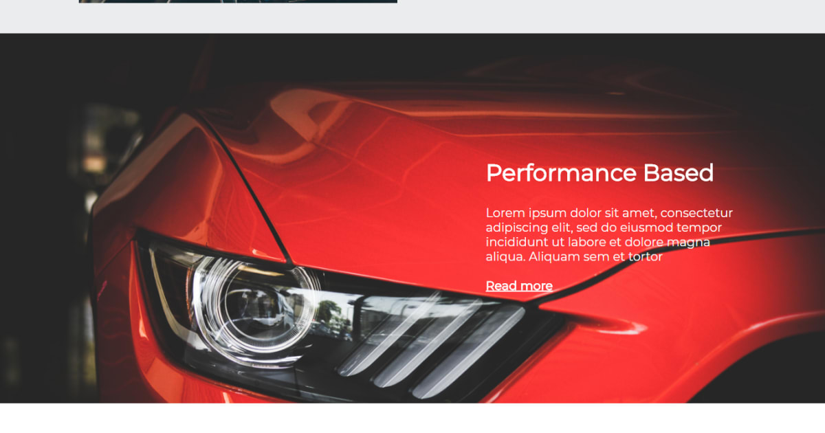Car services / Optin / Landing page - Professional Services 3