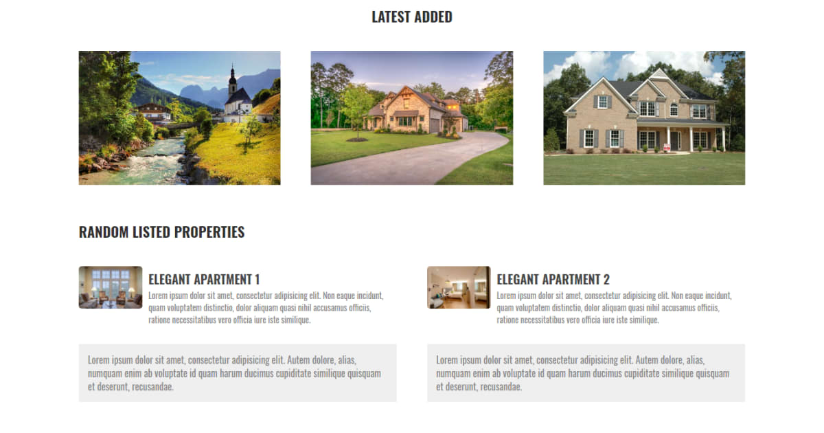 Real Estate / Sales Page / Opt-in / Landing Page - Sweet Home Template 03