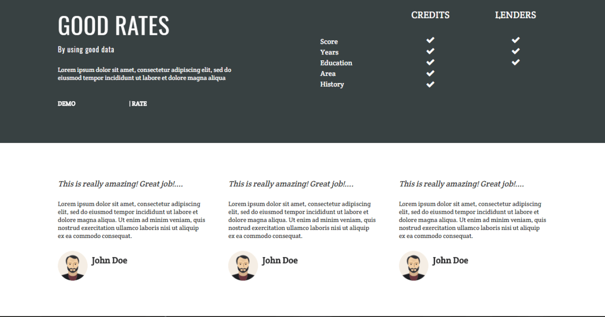 Financial Services / Opt in / Landing Page - Real Estate Template 08