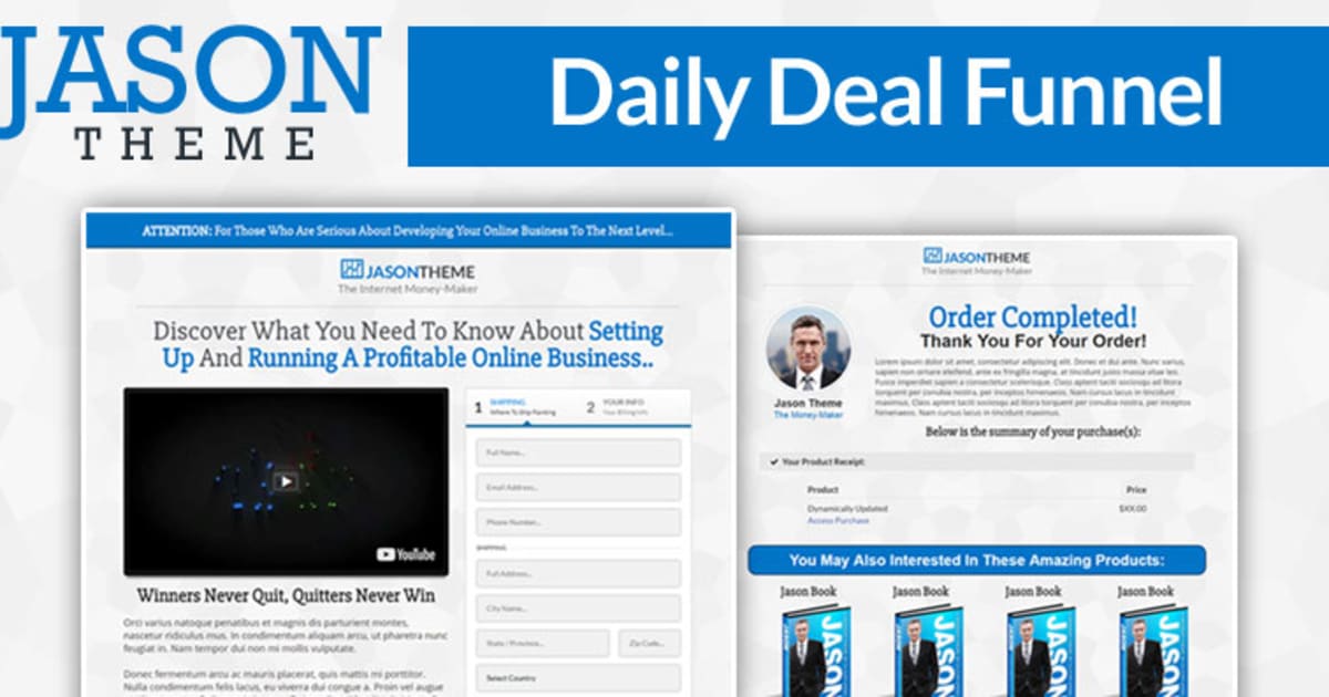 JASON | Daily Deal Funnel