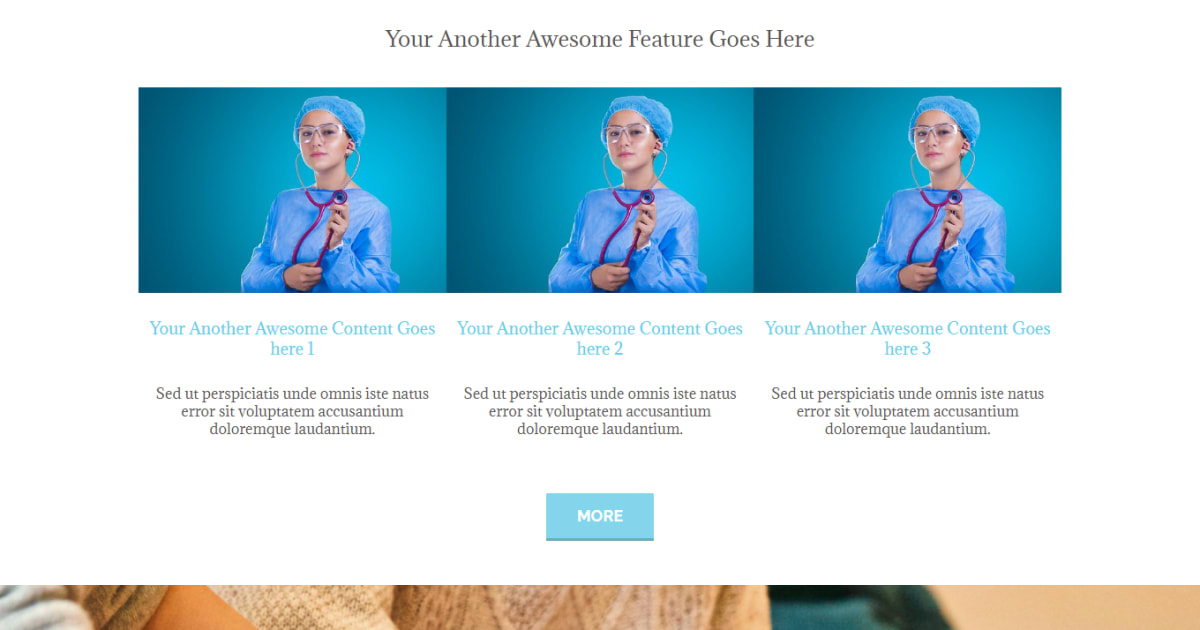 Home Care / Services / Landing Page - Home Care  Template 04