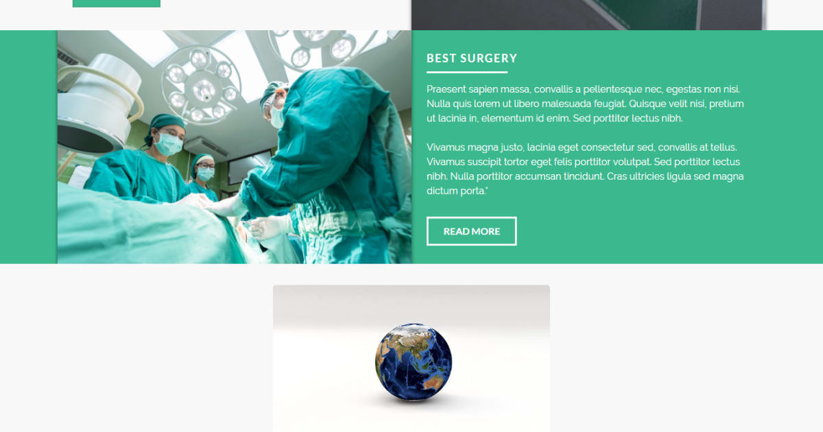 Medical / Medicine / Health / Landing Page - Health Template 8