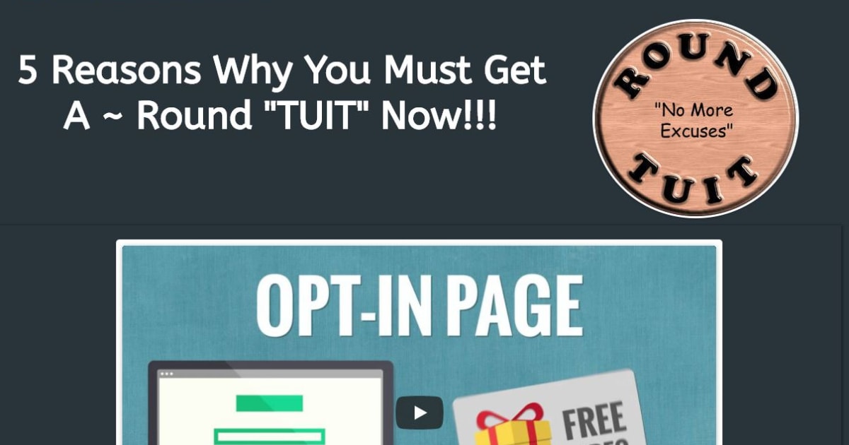 A Round TUIT Sales Funnel