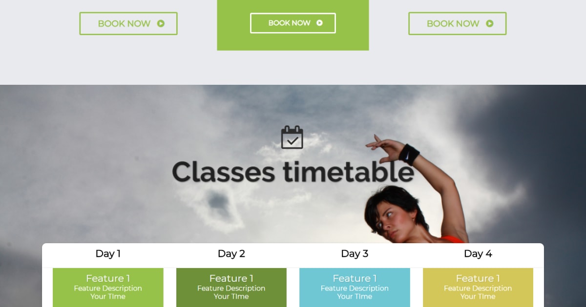 Product Launch / Sales Page - High Converting Clean Yoga Theme