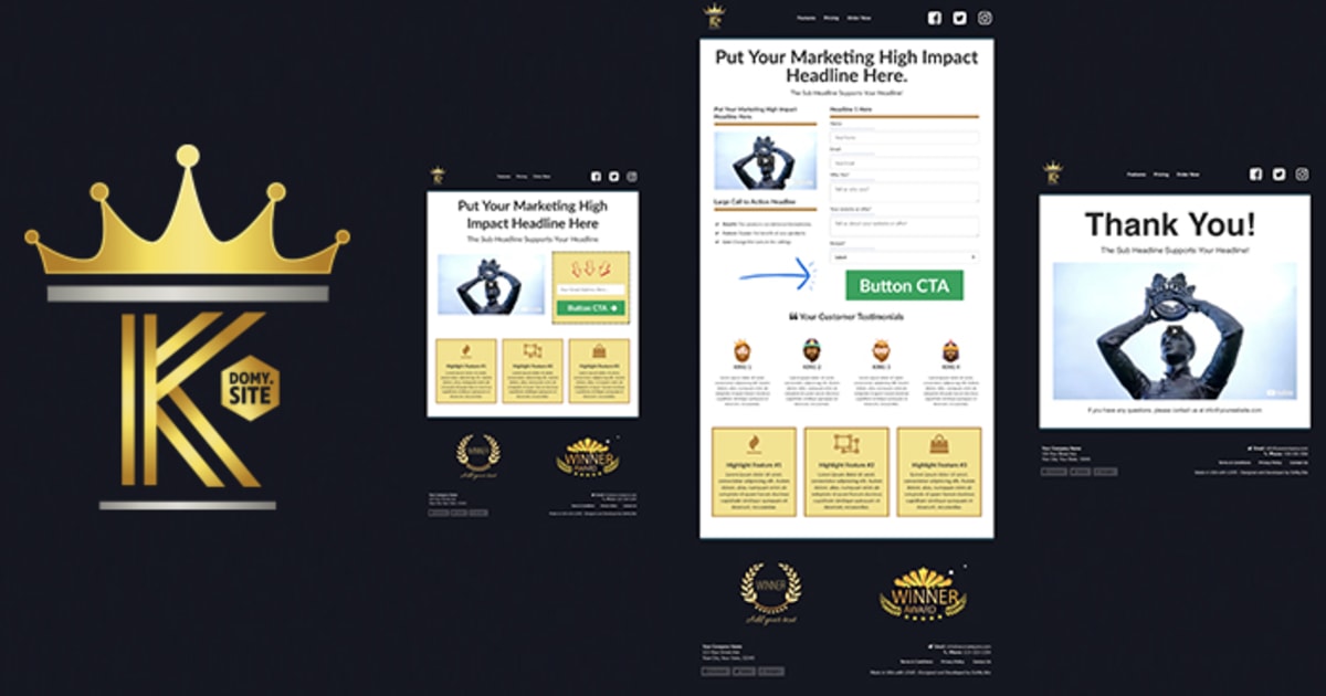 KING :: Application Funnel by FunnelsHelper.com