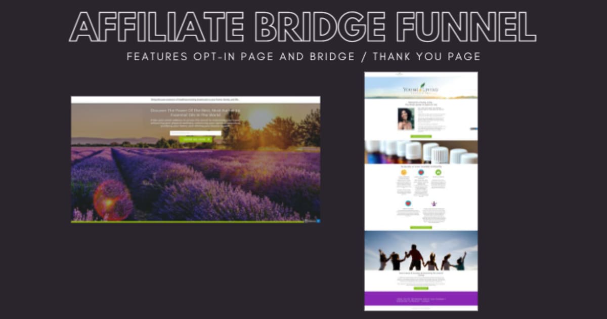 Affiliate Bridge Funnel For Independent Consultants and Marketers