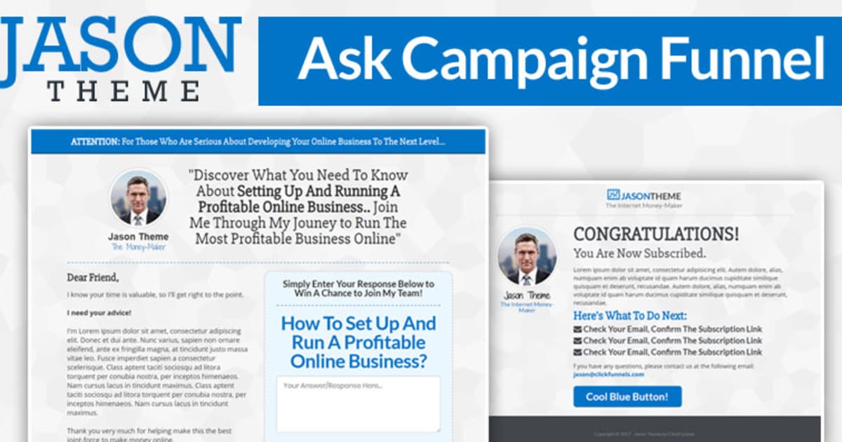 JASON | Ask Campaign Funnel