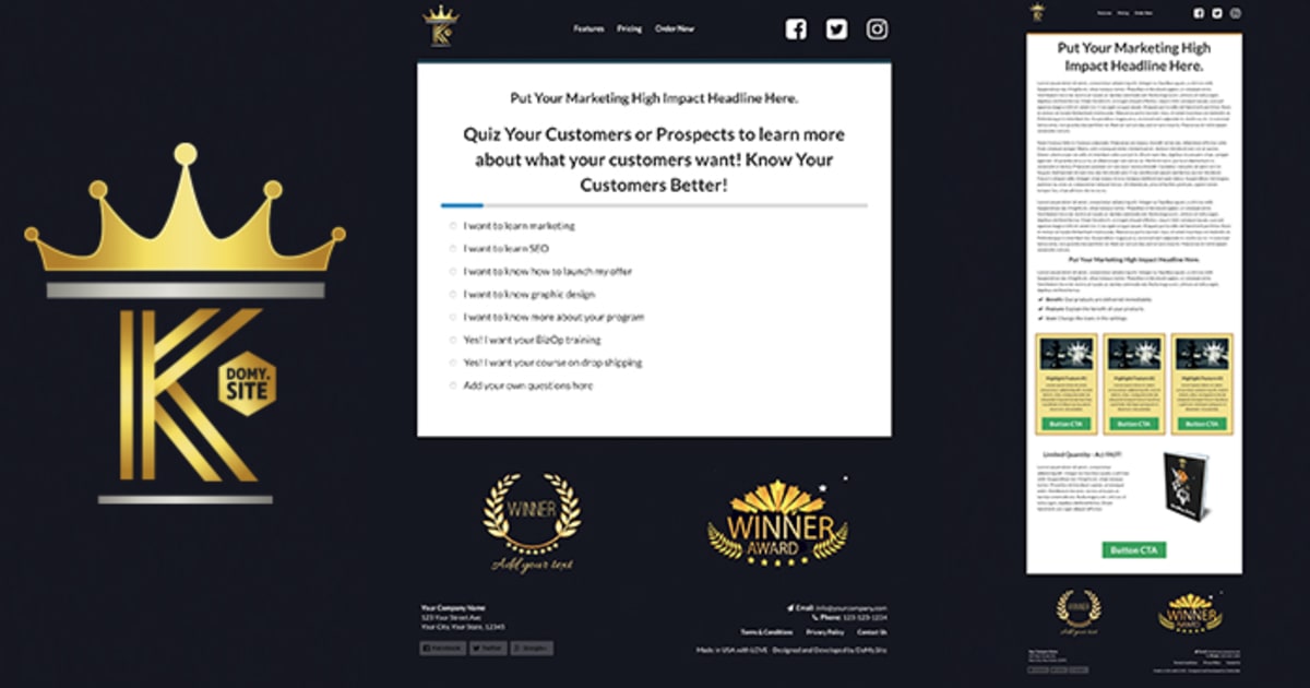KING Cancelation Funnel :: by FunnelsHelper.com