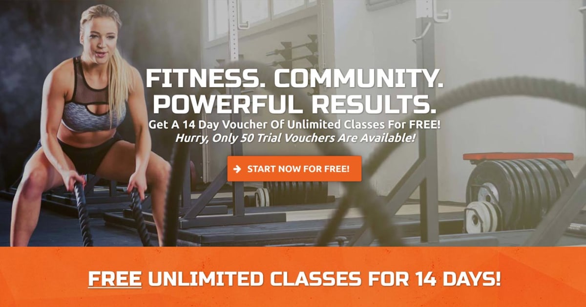 CrossFit Fitness Gym Lead-Gen Master Funnel