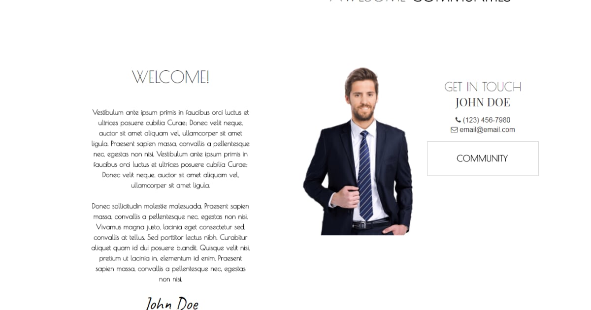 Real Estate / Optin / Sales Page - Real Estate Template 12