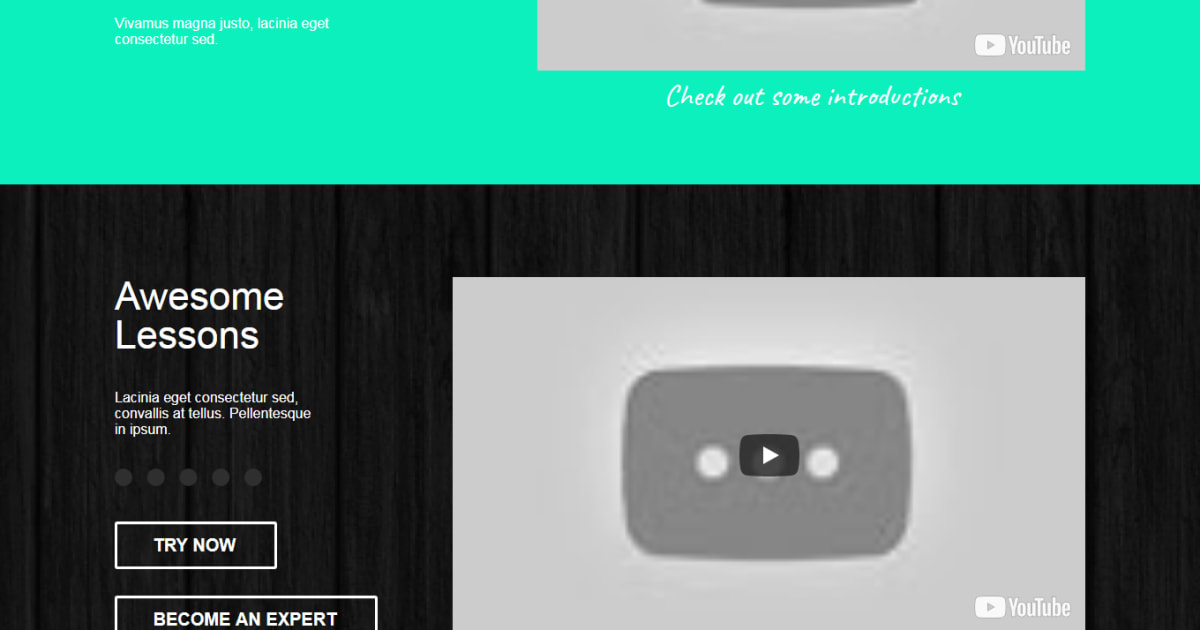 Educational Product / Landing Page / E-learning Videos/ Educational Product Template 3