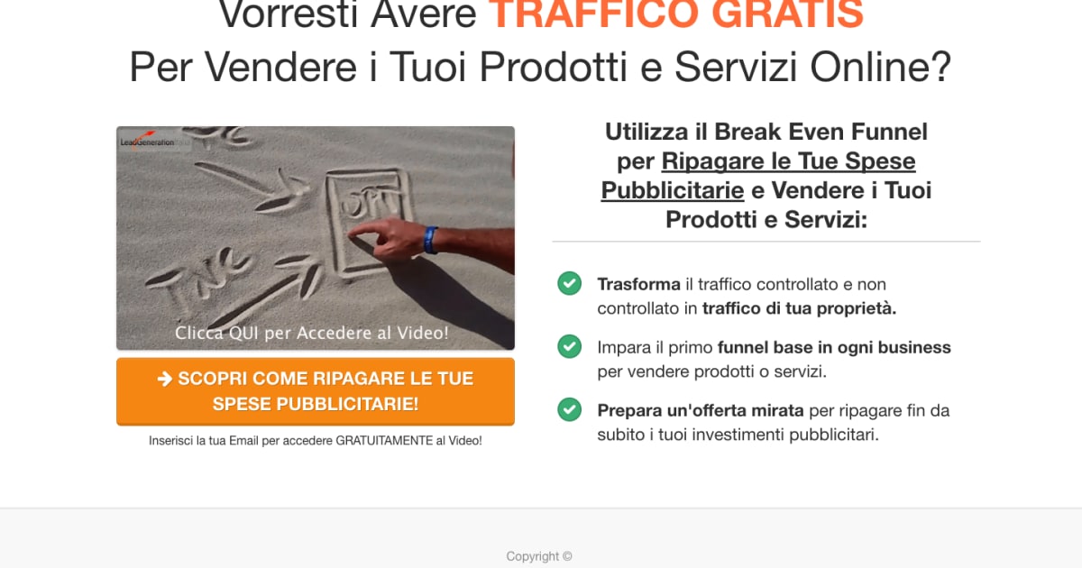 Corso Online - Funnel di Vendita Corso Online o Membership