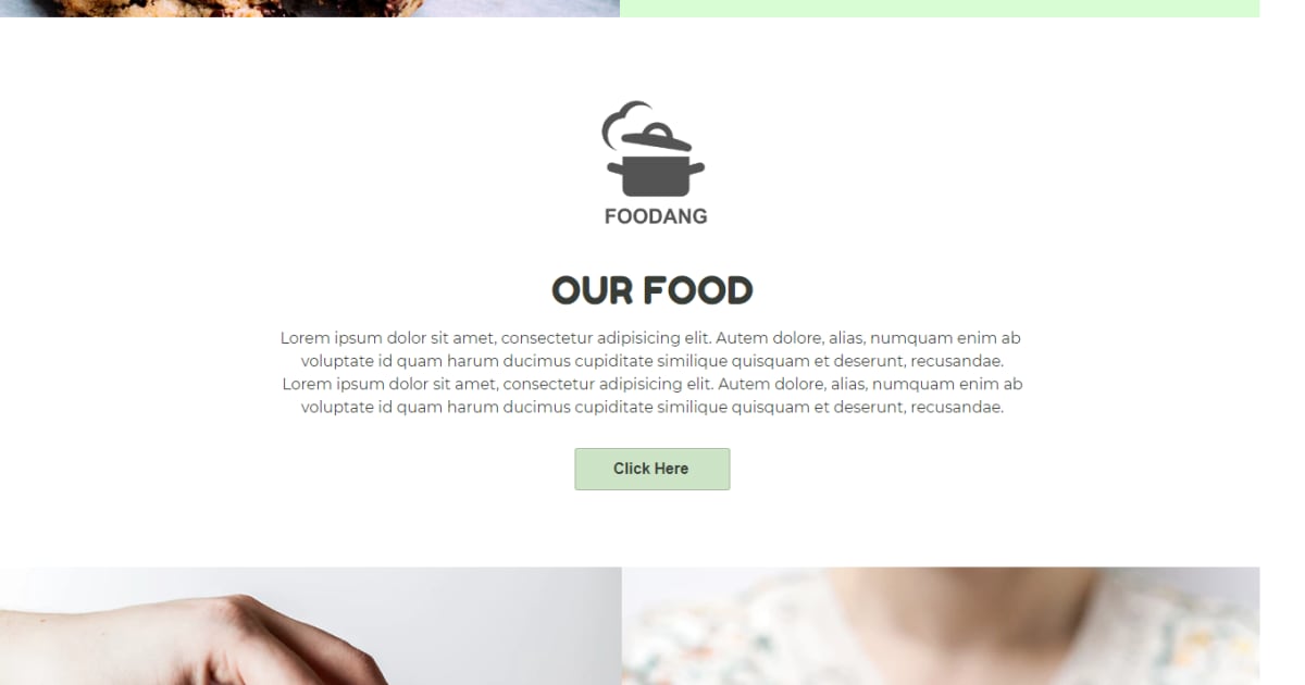 Restaurant / Food / Landing Page / Optin - Food / Restaurant Template 15