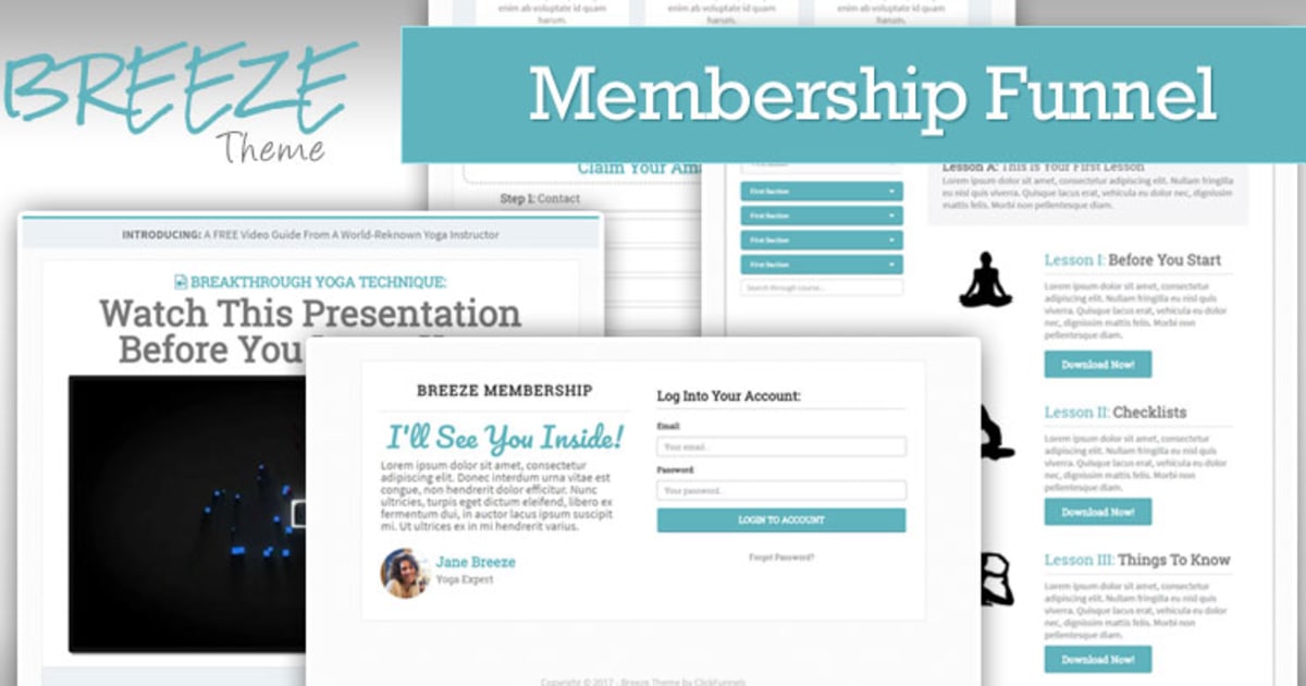 BREEZE | Membership Funnel