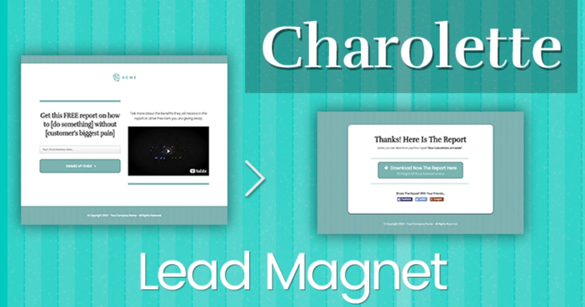Charolette - Lead Magnet Funnel