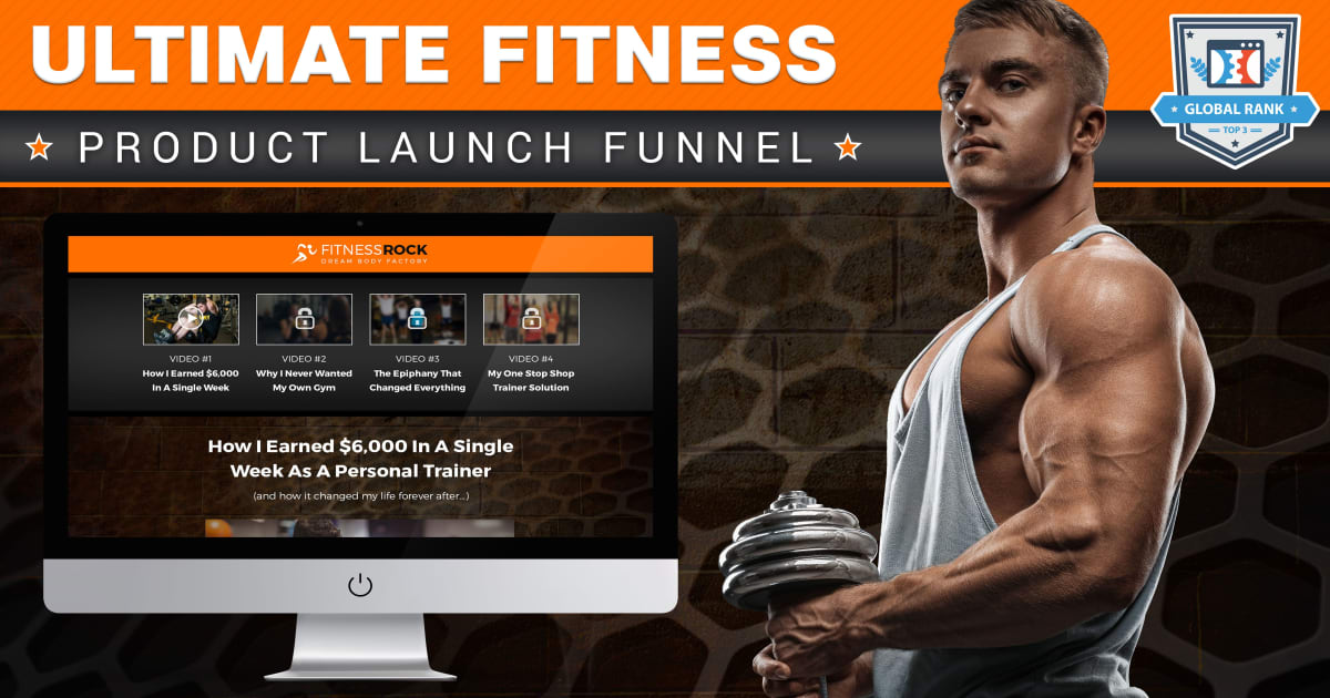 The #1 Fitness Product Launch Funnel **BONUS** 2 Proven Email Sequences Included!!!