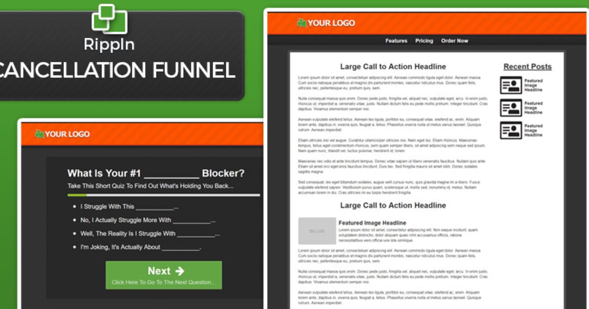 Rippln - Cancellation Funnel