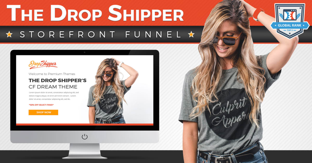 Ultimate Drop Shipping Storefront Funnel **BONUS** 3 Proven Email Sequences Included!!!