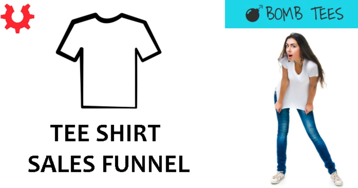 Tee Shirt & Accessory Upsell Sales Funnel