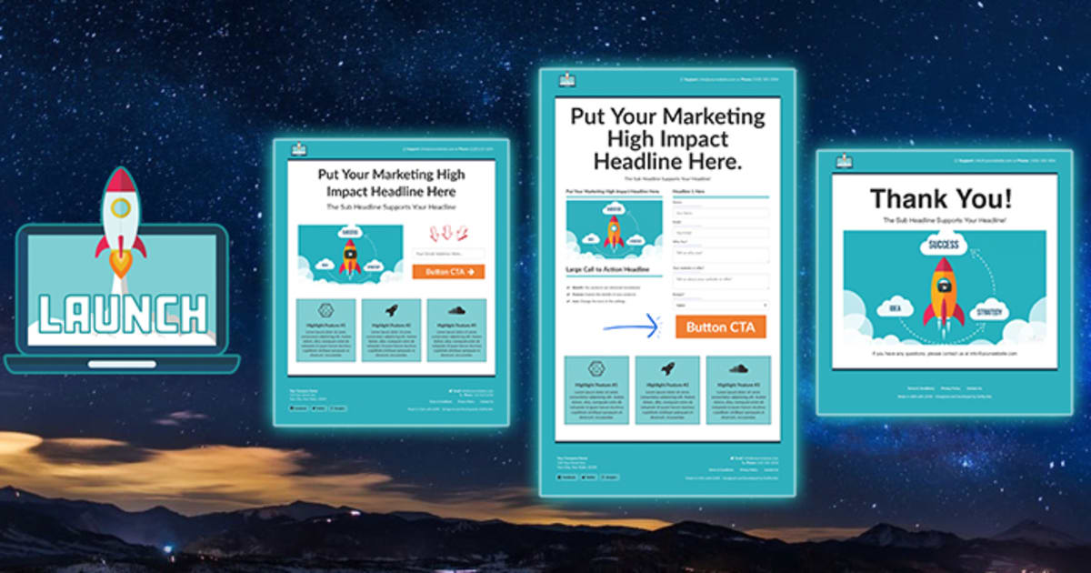 LAUNCH :: Application Funnel by FunnelsHelper.com