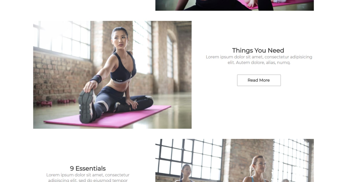 Yoga Template / Services / Business - Business Template 04