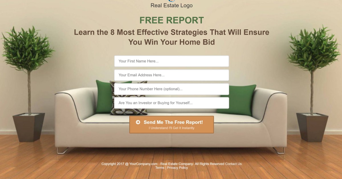 Real Estate - Buyer Leads Generator Funnel