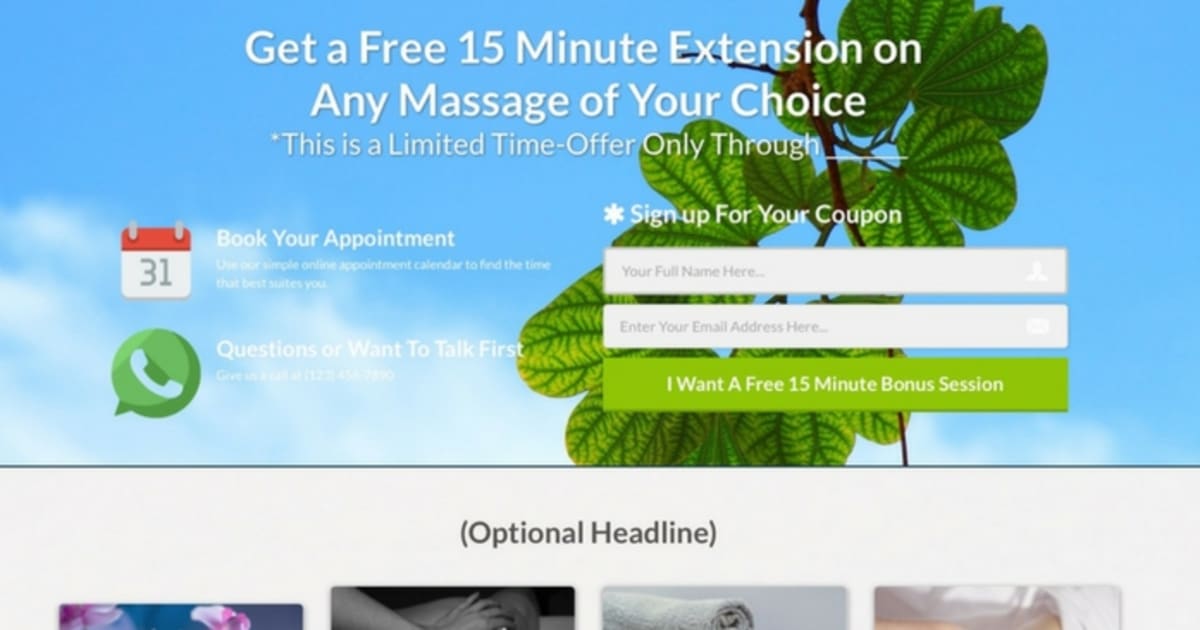 Massage Therapy - Service Business