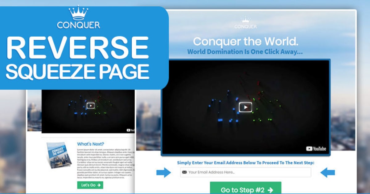 CONQUER | Reserve Squeeze Funnel