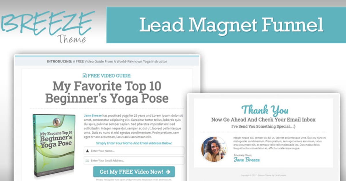 BREEZE | Lead Magnet Funnel
