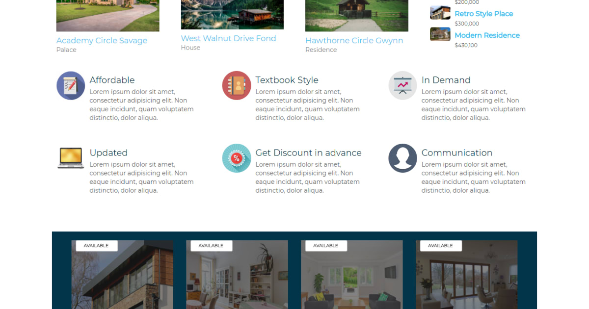 Real Estate / Opt-in / Landing Page - Real Estate Template 15