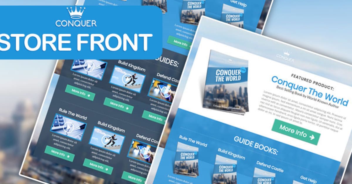 CONQUER | Storefront Funnel