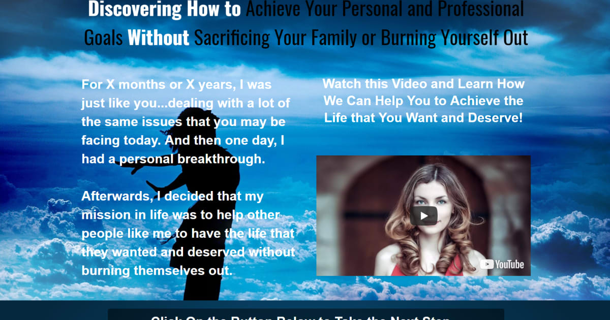 Application and Appointment Booking Funnel for Life and Career Coaches