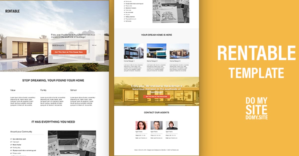 RENTABLE - Use This to Sell or Rent, Houses & Apartments