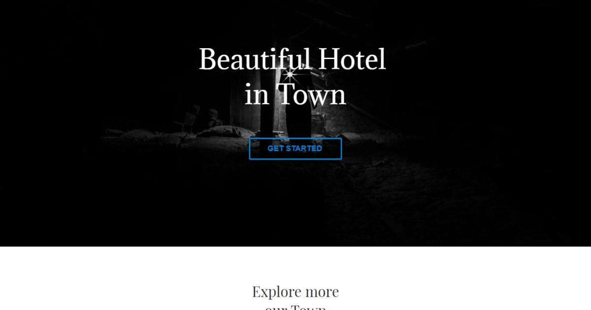 Travel / Landing Page - Travel Page Template 1