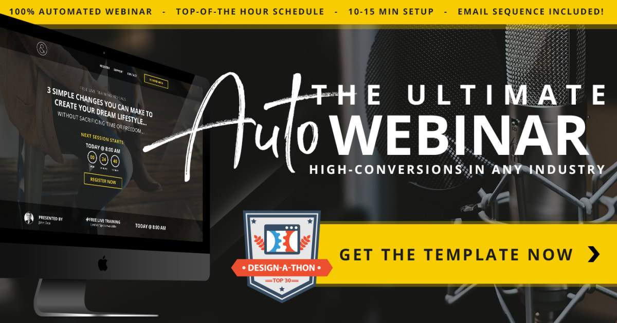 The Ultimate Automated 'Hourly' Webinar Funnel + Emails!