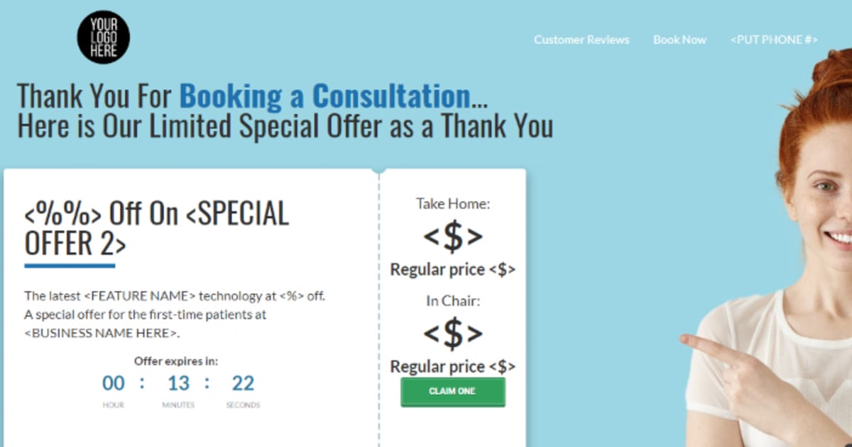 The Only Dentist Funnel You'll Need- 4 High-Converting Funnel Steps - BONUS: Ad Copy, Lead Magnet, & Email Sequences!