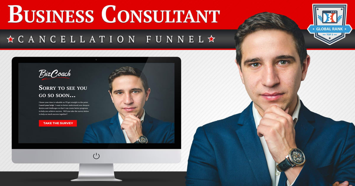 Consultant Cancellation Funnel **BONUS** Proven 4-Step Email Sequence!
