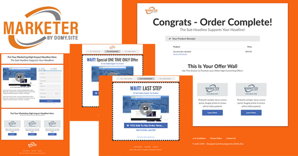 MARKETER :: Two Step Tripwire Funnel by FunnelsHelper.com
