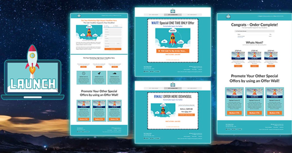 LAUNCH :: Two Step Tripwire Funnel by FunnelsHelper.com