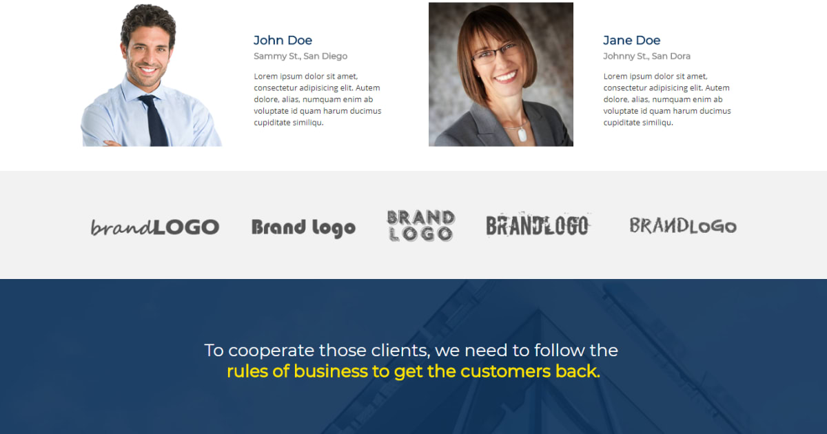 Consulting / Opt-in / Landing Page - Consulting Template 07