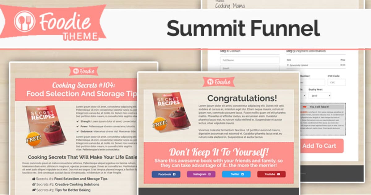FOODIE | Summit Funnel
