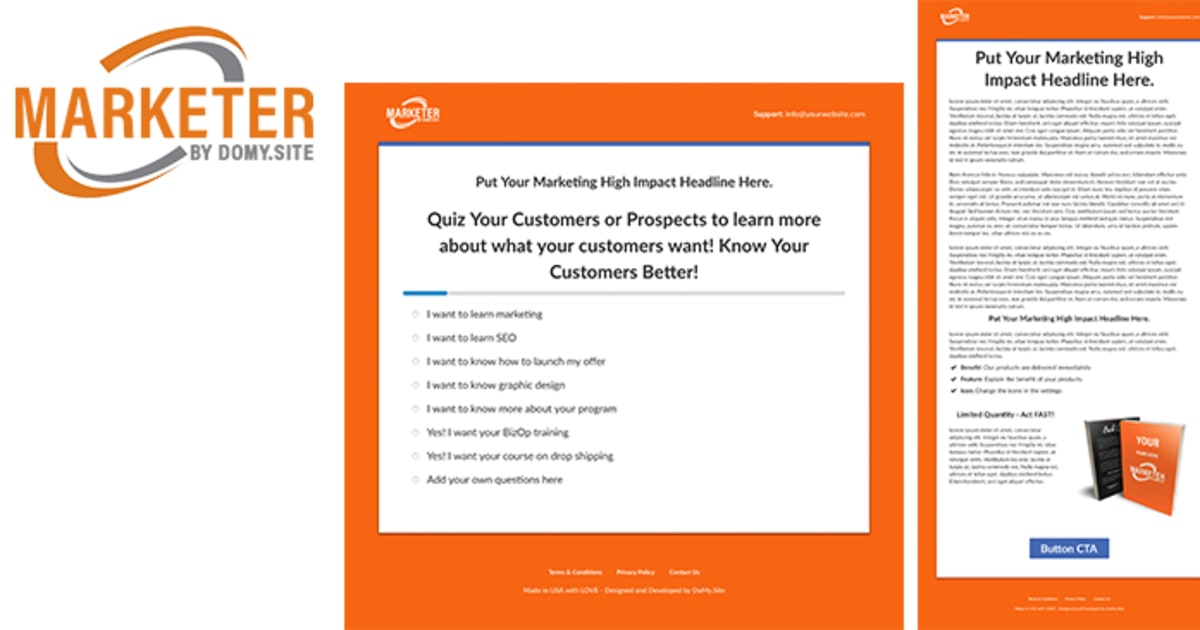MARKETER :: Cancelation Funnel by FunnelsHelper.com