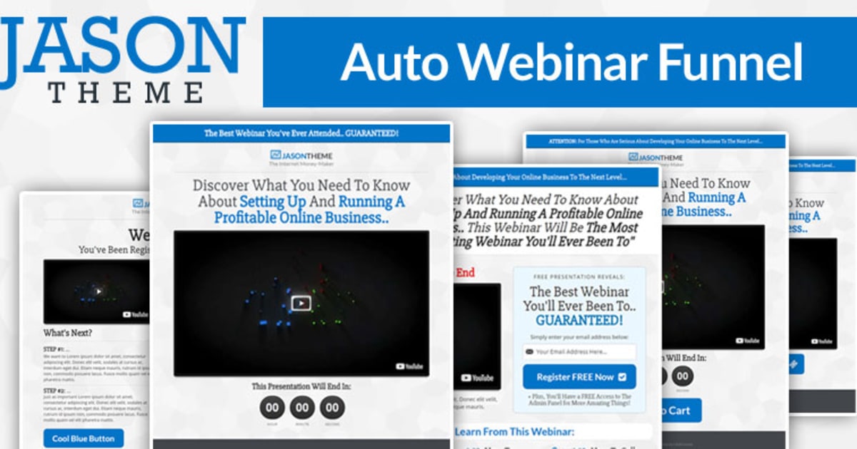 JASON | Auto Webinar Funnel