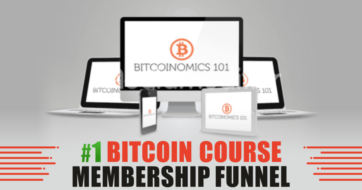 #1 BITCOIN Funnel! Full Membership Course for Cryptocurrency, MLM, Network Marketing, or affiliate memberships,